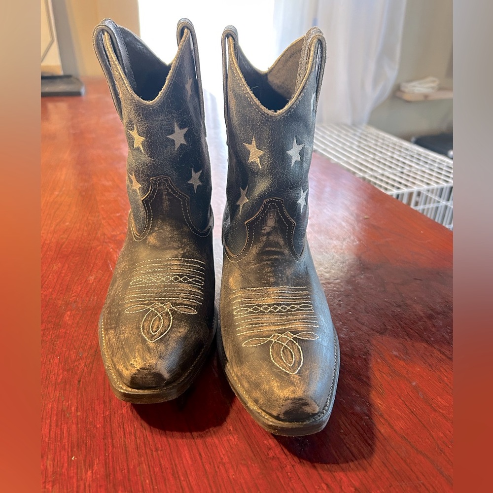 Roper American Flag Cowboy boots